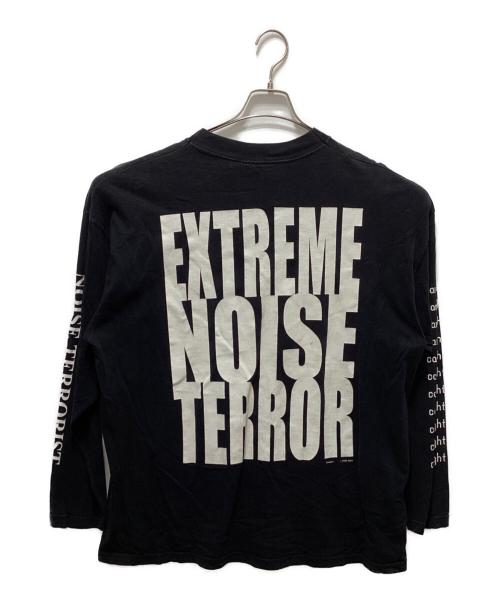 ExtremeNoiseTerror（エクストリームノイズテラー）ExtremeNoiseTerror (エクストリームノイズテラー) Being and Nothing ロングスリーブT ブラック サイズ:ＸＬの古着・服飾アイテム
