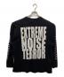 ExtremeNoiseTerror (エクストリームノイズテラー) Being and Nothing ロングスリーブT ブラック サイズ:ＸＬ：30000円