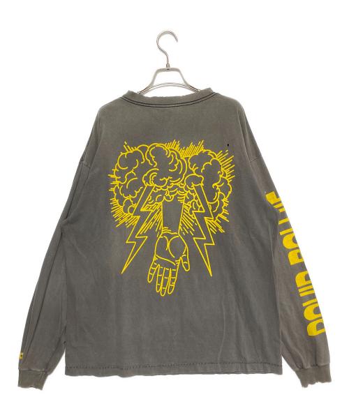 SAINT MICHAEL（セントマイケル）SAINT MICHAEL (セントマイケル) DAVID BOWIE (デビッド・ボウイ) DB_LS TEE / HUNKY DORY ブラック サイズ:XLの古着・服飾アイテム