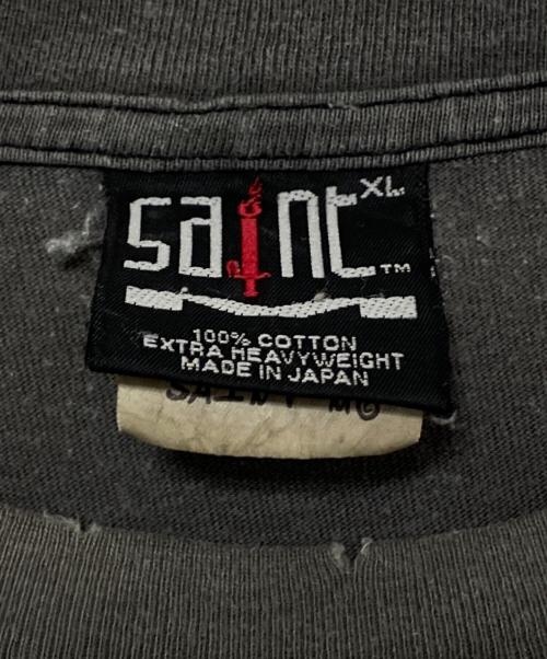 SAINT MICHAEL（セントマイケル）SAINT MICHAEL (セントマイケル) DAVID BOWIE (デビッド・ボウイ) DB_LS TEE / HUNKY DORY ブラック サイズ:XLの古着・服飾アイテム