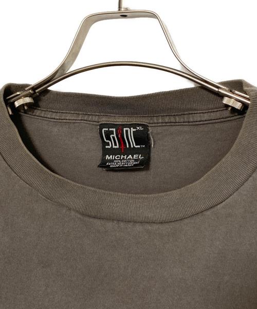 SAINT MICHAEL（セントマイケル）SAINT MICHAEL (セントマイケル) T-SHIRT_SHEEP LION  ブラック サイズ:XLの古着・服飾アイテム