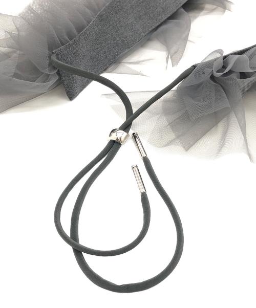 Adam et Rope（アダム エ ロペ）Adam et Rope (アダム エ ロペ) アシメチュールカラー グレーの古着・服飾アイテム