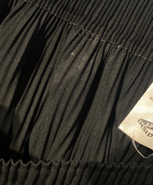 me ISSEY MIYAKE（ミーイッセイ ミヤケ）me ISSEY MIYAKE (ミーイッセイ ミヤケ) プリーツサルエルパンツ ブラック サイズ:Freeの古着・服飾アイテム