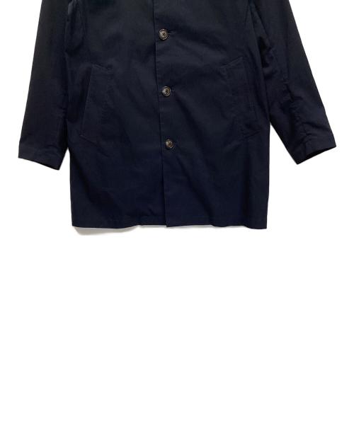 417 by EDIFICE（417 バイ エディフィス）417 by EDIFICE (417 バイ エディフィス) ネオストレッチシショップコート ネイビー サイズ:Mの古着・服飾アイテム