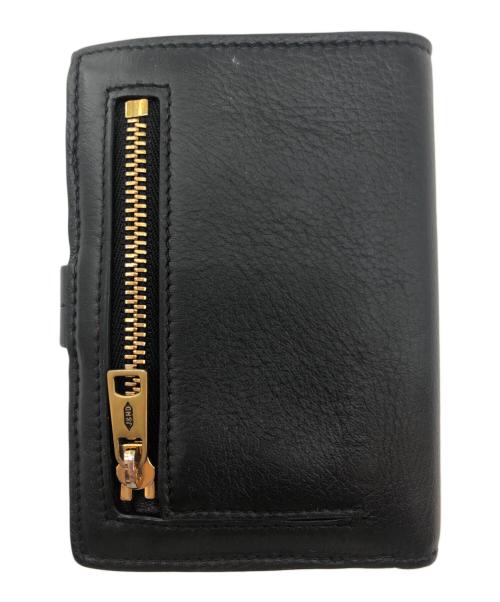 J&M DAVIDSON（ジェイ＆エム デヴィッドソン）J&M DAVIDSON (ジェイ＆エム デヴィッドソン) LOSANGE FOLD WALLET ブラックの古着・服飾アイテム