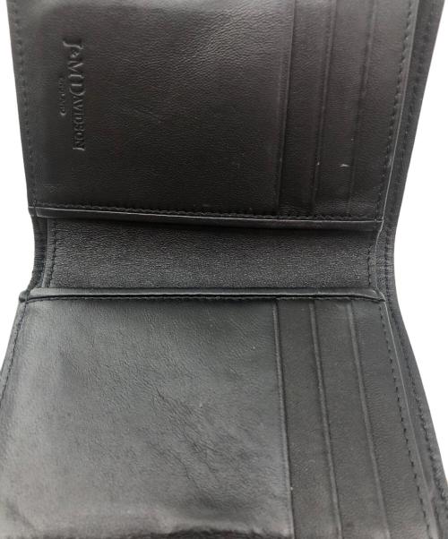J&M DAVIDSON（ジェイ＆エム デヴィッドソン）J&M DAVIDSON (ジェイ＆エム デヴィッドソン) LOSANGE FOLD WALLET ブラックの古着・服飾アイテム
