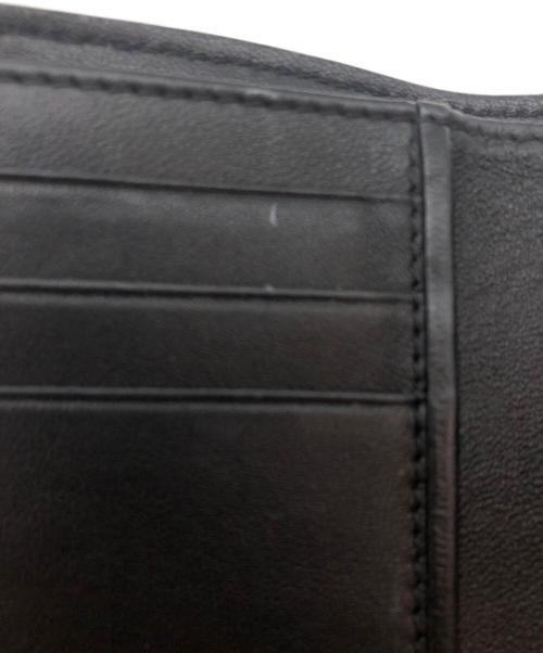 J&M DAVIDSON（ジェイ＆エム デヴィッドソン）J&M DAVIDSON (ジェイ＆エム デヴィッドソン) LOSANGE FOLD WALLET ブラックの古着・服飾アイテム