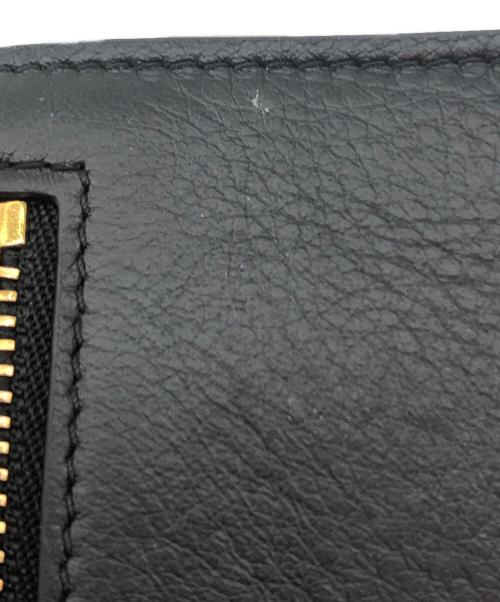 J&M DAVIDSON（ジェイ＆エム デヴィッドソン）J&M DAVIDSON (ジェイ＆エム デヴィッドソン) LOSANGE FOLD WALLET ブラックの古着・服飾アイテム