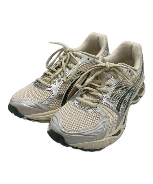 asics（アシックス）asics (アシックス) ローカットスニーカー アイボリー サイズ:25の古着・服飾アイテム