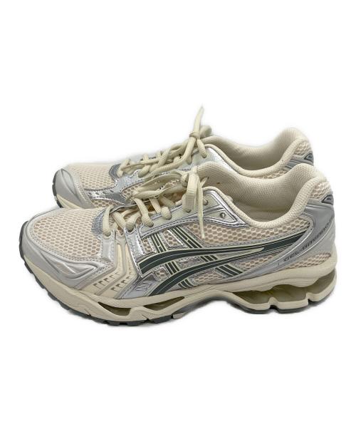 asics（アシックス）asics (アシックス) ローカットスニーカー アイボリー サイズ:25の古着・服飾アイテム