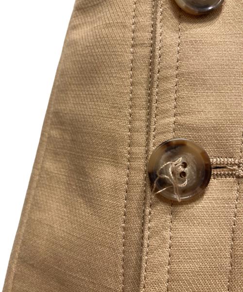 POLO RALPH LAUREN（ポロ・ラルフローレン）POLO RALPH LAUREN (ポロ・ラルフローレン) サイドボタンクロップドワイドパンツ ベージュ サイズ:4 未使用品の古着・服飾アイテム