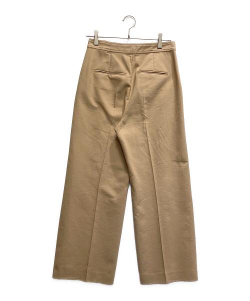 POLO RALPH LAUREN（ポロ・ラルフローレン）POLO RALPH LAUREN (ポロ・ラルフローレン) サイドボタンクロップドワイドパンツ ベージュ サイズ:4 未使用品の古着・服飾アイテム