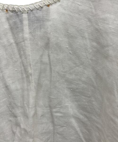 forte forte（フォルテ・フォルテ）forte forte (フォルテ・フォルテ) ノースリーブブラウス ホワイト サイズ:2の古着・服飾アイテム