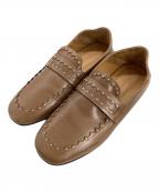 ISABEL MARANTイザベルマラン）の古着「STUDDED LOAFER」｜ブラウン