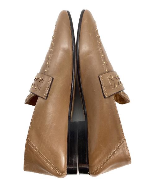 ISABEL MARANT（イザベルマラン）ISABEL MARANT (イザベルマラン) STUDDED LOAFER ブラウン サイズ:36の古着・服飾アイテム