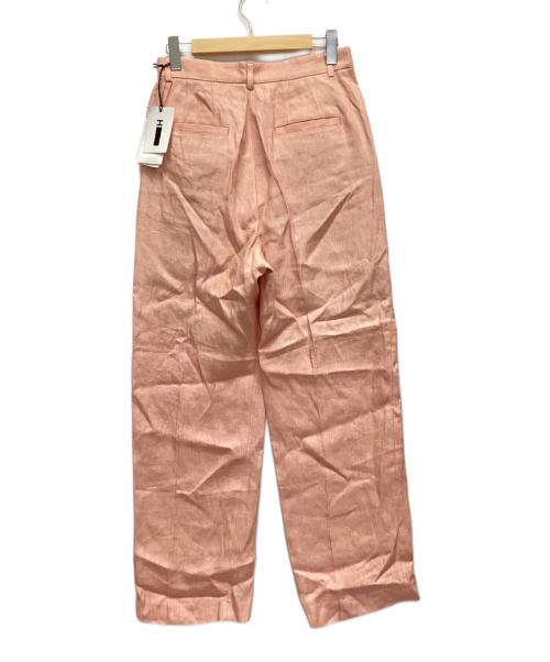 6(ROKU) BEAUTY&YOUTH（ロク ビューティーアンドユース）6(ROKU) BEAUTY&YOUTH (ロク ビューティーアンドユース) HEMP PANTS ピンク サイズ:38 未使用品の古着・服飾アイテム