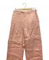 6(ROKU) BEAUTY&YOUTH (ロク ビューティーアンドユース) HEMP PANTS ピンク サイズ:38 未使用品：3000円