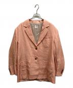 6(ROKU) BEAUTY&YOUTHロク ビューティーアンドユース）の古着「HEMP JACKET」｜ピンク