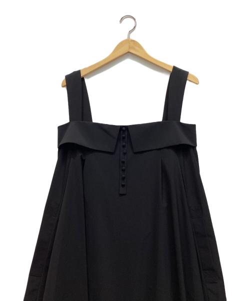 FOXEY NEWYORK（フォクシーニューヨーク）FOXEY NEWYORK (フォクシーニューヨーク) キャミソールワンピース ブラック サイズ:40の古着・服飾アイテム