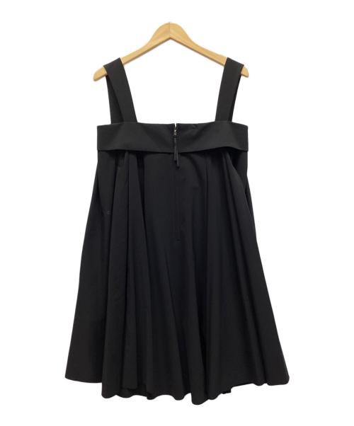 FOXEY NEWYORK（フォクシーニューヨーク）FOXEY NEWYORK (フォクシーニューヨーク) キャミソールワンピース ブラック サイズ:40の古着・服飾アイテム