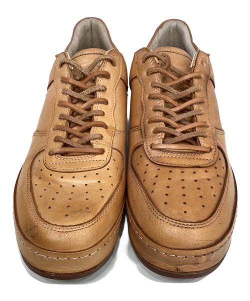 HENDER SCHEME（エンダースキーマ）HENDER SCHEME (エンダースキーマ) manual industrial products 22/レザースニーカー ブラウン サイズ:5の古着・服飾アイテム