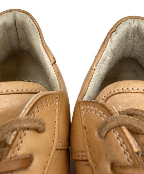 HENDER SCHEME（エンダースキーマ）HENDER SCHEME (エンダースキーマ) manual industrial products 22/レザースニーカー ブラウン サイズ:5の古着・服飾アイテム