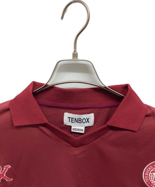 TENBOX（テンボックス）TENBOX (テンボックス) Convertible Game Shirt ワインレッド サイズ:Mの古着・服飾アイテム