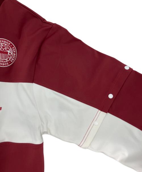 TENBOX（テンボックス）TENBOX (テンボックス) Convertible Game Shirt ワインレッド サイズ:Mの古着・服飾アイテム