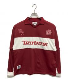 TENBOX（テンボックス）の古着「Convertible Game Shirt　ゲームシャツ」｜ワインレッド