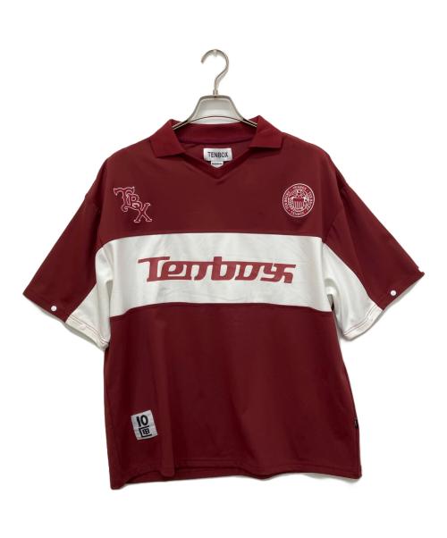 TENBOX（テンボックス）TENBOX (テンボックス) Convertible Game Shirt ワインレッド サイズ:M 未使用品の古着・服飾アイテム
