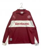 TENBOXテンボックス）の古着「Convertible Game Shirt」｜ワインレッド