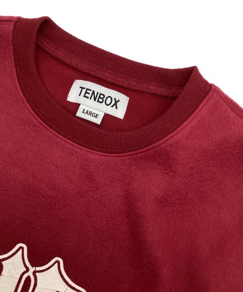 TENBOX（テンボックス）TENBOX (テンボックス) Reversible Sweat レッド サイズ:L 未使用品の古着・服飾アイテム