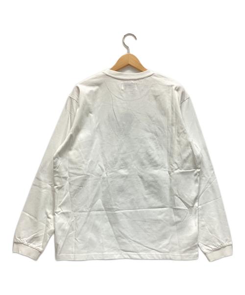 TENBOX（テンボックス）TENBOX (テンボックス) KENZAI L/S TEE ホワイト サイズ:MＥＤＩＵＭ 未使用品の古着・服飾アイテム