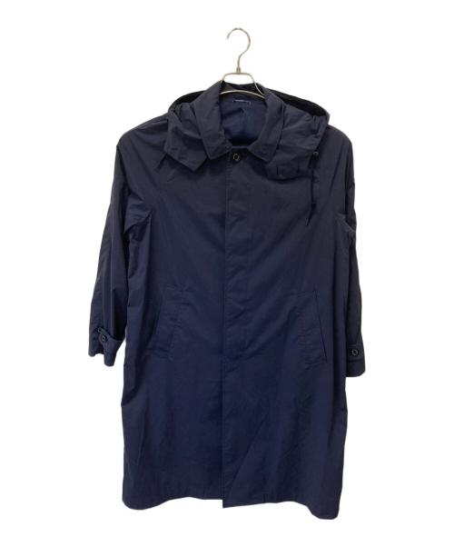 Junhashimoto（ジュンハシモト）Junhashimoto (ジュンハシモト) 2.5L SOFT SHELL COAT ネイビー サイズ:3の古着・服飾アイテム
