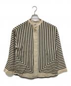 totemeトーテム）の古着「シルクスカーフブラウス」｜ベージュ