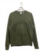 BURBERRYバーバリー）の古着「オークリーフ スウェット」｜グリーン