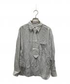 MAISON SPECIALメゾンスペシャル）の古着「Tie Shirt」｜グレー