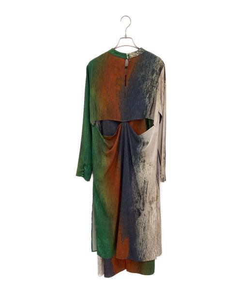 Ameri（アメリ）Ameri (アメリ) BUTTER TOAST ART DRESS マルチカラー サイズ:Mの古着・服飾アイテム