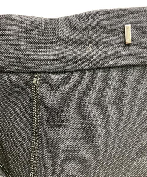 ebure（エブール）ebure (エブール) High Count Dry Wool Pants ブラック サイズ:36の古着・服飾アイテム