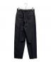 ebure (エブール) High Count Dry Wool Pants ブラック サイズ:36：12000円