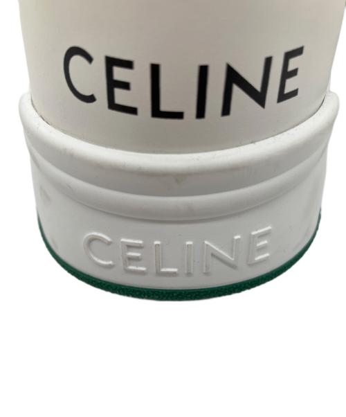 CELINE（セリーヌ）CELINE (セリーヌ) CT-07 レースアップ ロースニーカー オプティックホワイト / ダークグリーン サイズ:40の古着・服飾アイテム