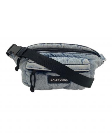 中古・古着通販】BALENCIAGA (バレンシアガ) デニムベルトバッグ