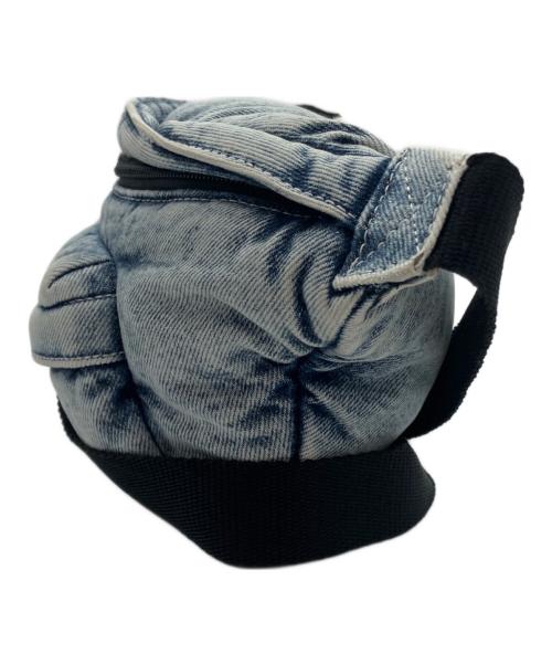 BALENCIAGA（バレンシアガ）BALENCIAGA (バレンシアガ) デニムベルトバッグ ブルーの古着・服飾アイテム