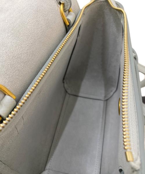 CELINE（セリーヌ）CELINE (セリーヌ) ナノ ベルトバッグ ライトグリーン サイズ:ナノの古着・服飾アイテム