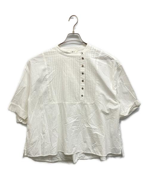 soulberry（ソウルベリー）soulberry (ソウルベリー) さらっと、夏のおめかしブラウス ホワイト サイズ:Mの古着・服飾アイテム