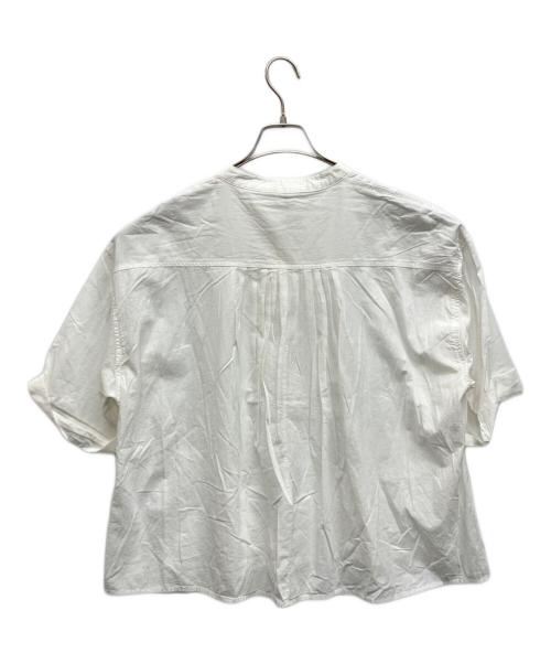 soulberry（ソウルベリー）soulberry (ソウルベリー) さらっと、夏のおめかしブラウス ホワイト サイズ:Mの古着・服飾アイテム