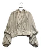 ETRE TOKYO×SPEEDOエトレトウキョウ×スピード）の古着「Gather Short Blouson」｜ベージュ