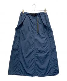 GRAMICCI×B:MING by BEAMS（グラミチ×ビーミングバイビームス）の古着「サスペンダーナイロンスカート」｜ネイビー