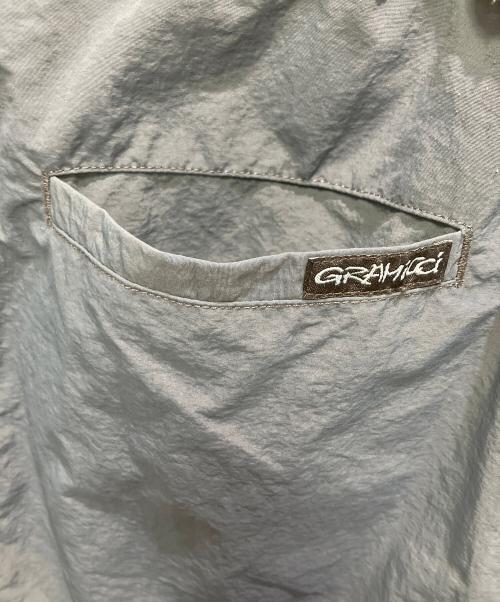 GRAMICCI（グラミチ）GRAMICCI (グラミチ) B:MING by BEAMS (ビーミングバイビームス) サスペンダーナイロンスカート ネイビー サイズ:Mの古着・服飾アイテム