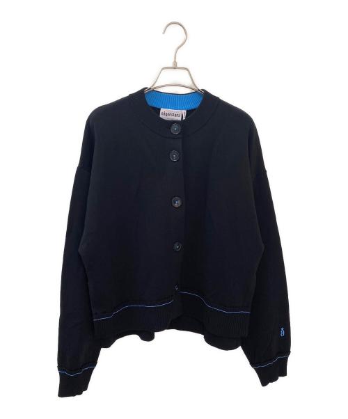 nagonstans（ナゴンスタンス）nagonstans (ナゴンスタンス) slit cardigan ブラック サイズ:M 未使用品の古着・服飾アイテム